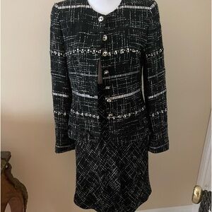 Rena Lange skirt suit 3 piece